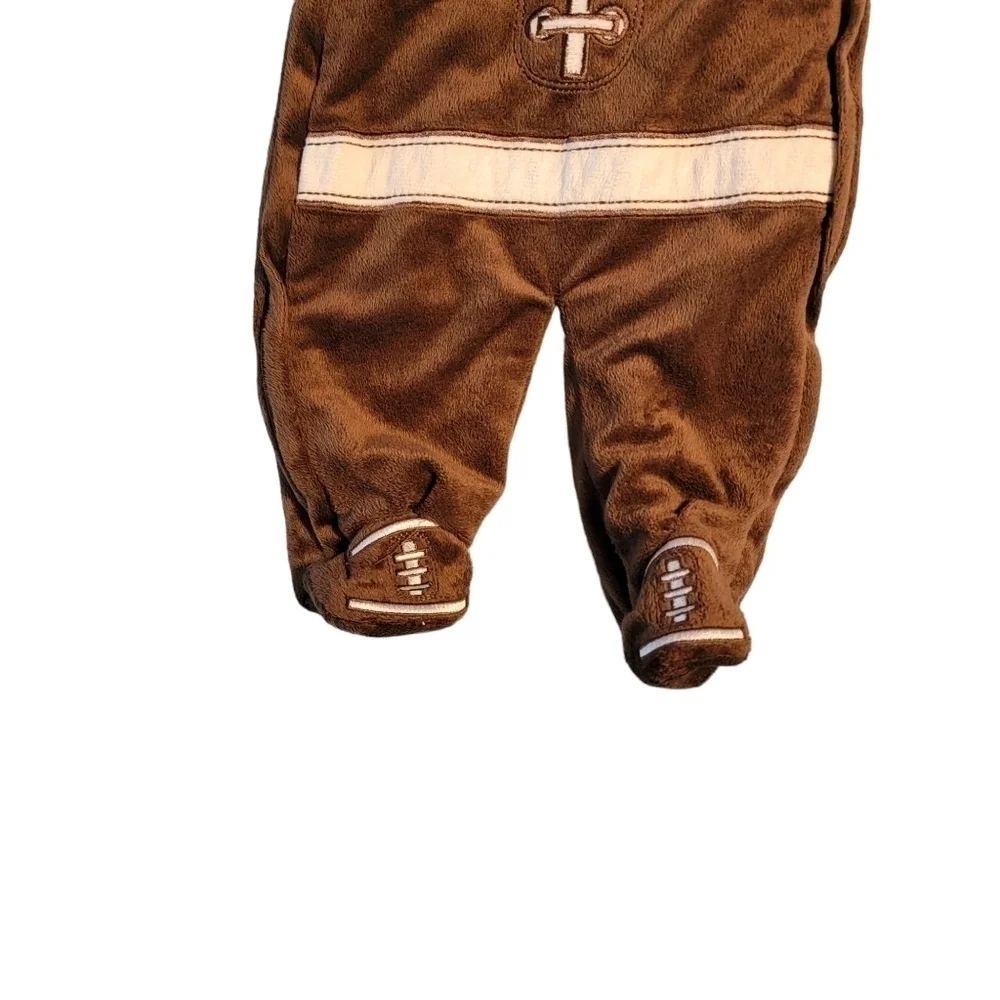 Baby Football Fleece 3 Months Bunting Outerwear One Piece Costume Halloween T56